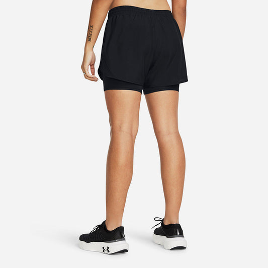 Quần Ngắn Nữ Under Armour Fly By 2-In-1 - Supersports Vietnam