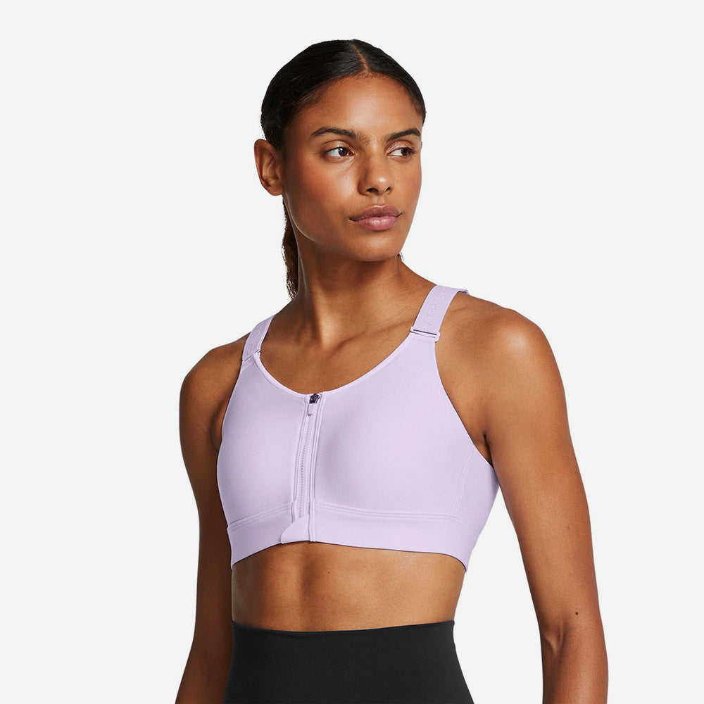 Áo Bra Thể Thao Nữ Under Armour Infinity High Zip 2 - Supersports Vietnam