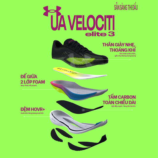 Giày Chạy Bộ Unisex Under Armour Velociti Elite - Supersports Vietnam
