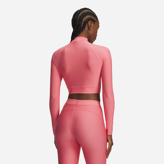 Áo Crop-Top Nữ Under Armour Heatgear® Mock Long Sleeve - Supersports Vietnam