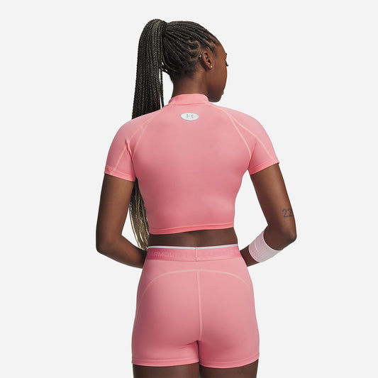 Áo Thun Nữ UA HeatGear® Neolast Crop Mock