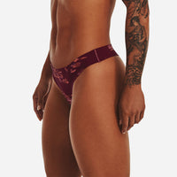 Quần Lót Nữ Under Armour Pure Stretch Thong 3-Pack Printed - Supersports Vietnam