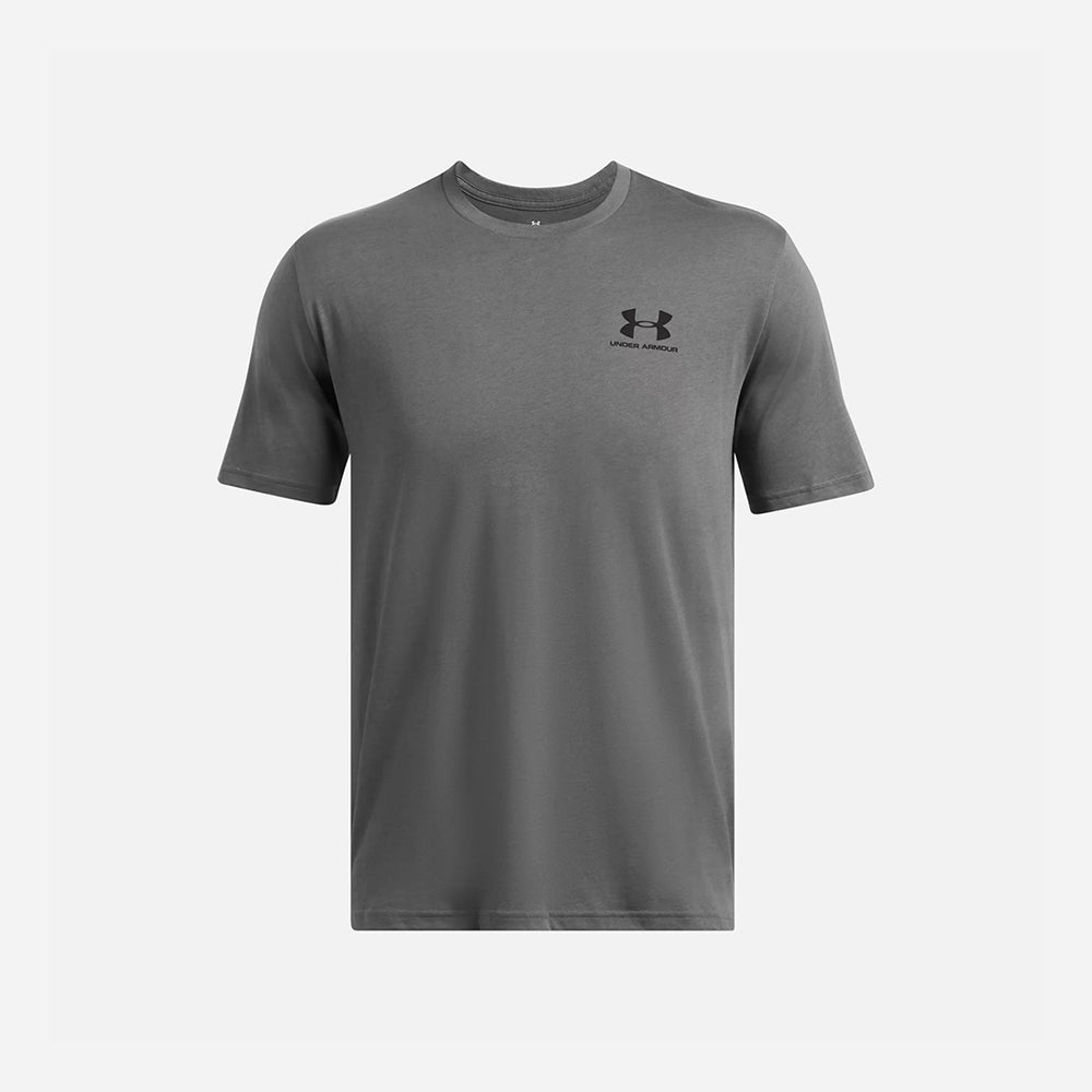 Áo Thun Tay Ngắn Nam Under Armour Left Chest Logo - Supersports Vietnam