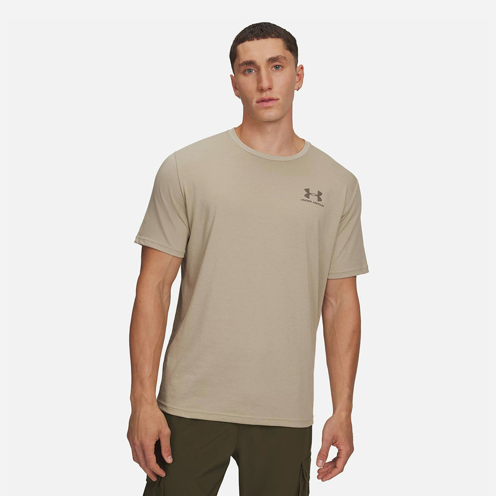 Áo Thun Tay Ngắn Nam Under Armour Left Chest Logo - Supersports Vietnam