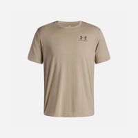Áo Thun Tay Ngắn Nam Under Armour Left Chest Logo - Supersports Vietnam