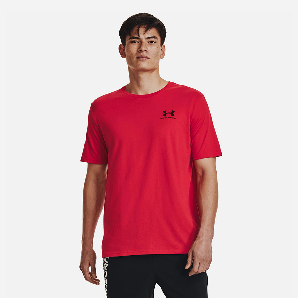 Áo Thun Tay Ngắn Nam Under Armour Left Chest Logo - Supersports Vietnam