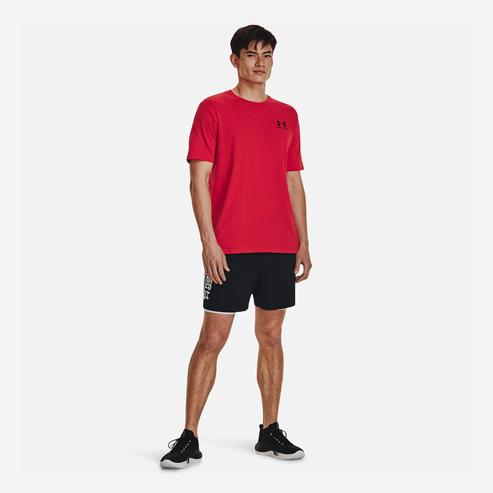 Áo Thun Tay Ngắn Nam Under Armour Left Chest Logo - Supersports Vietnam