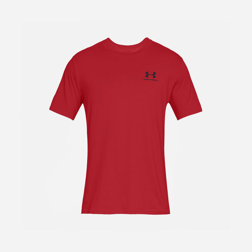 Áo Thun Tay Ngắn Nam Under Armour Left Chest Logo - Supersports Vietnam