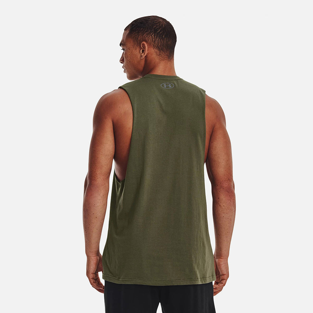 Men's Under Armour Left Chest Cut Off Tank