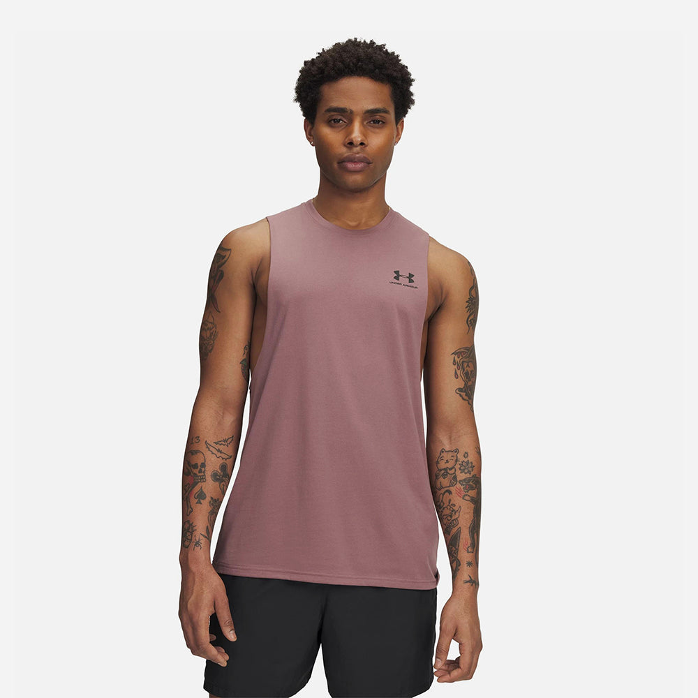 Áo Ba Lỗ Nam Under Armour Left Chest Cut-Off - Supersports Vietnam