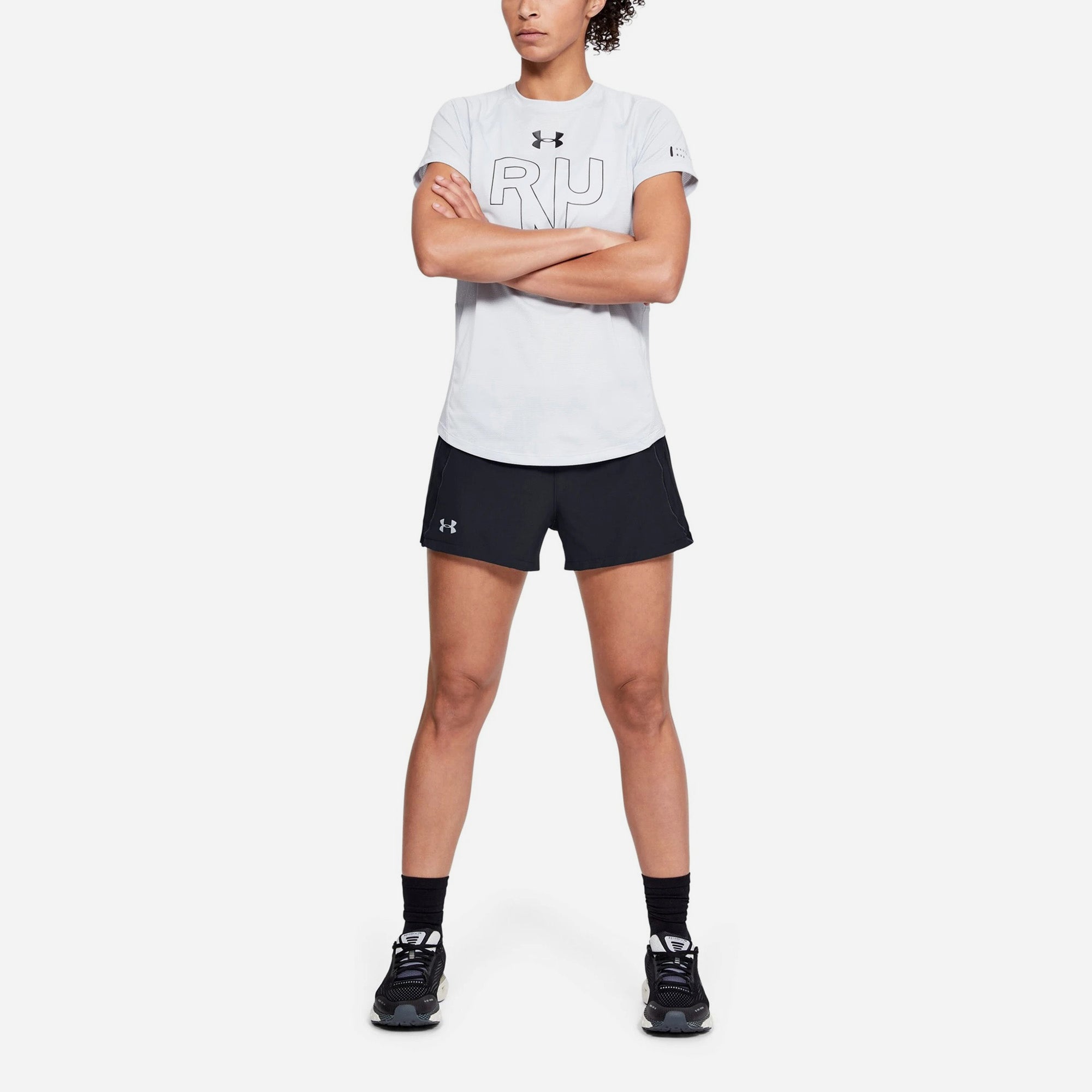 Quần Ngắn Thể Thao Nữ Under Armour Qualifier Speedpocket - Supersports Vietnam