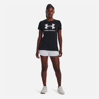 Áo Thun Tay Ngắn Nữ Under Armour Rival Logo - Supersports Vietnam