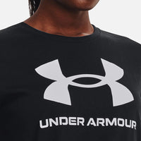 Áo Thun Tay Ngắn Nữ Under Armour Rival Logo - Supersports Vietnam