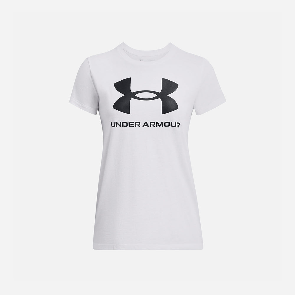 Áo Thun Tay Ngắn Nữ Under Armour Rival Logo - Supersports Vietnam