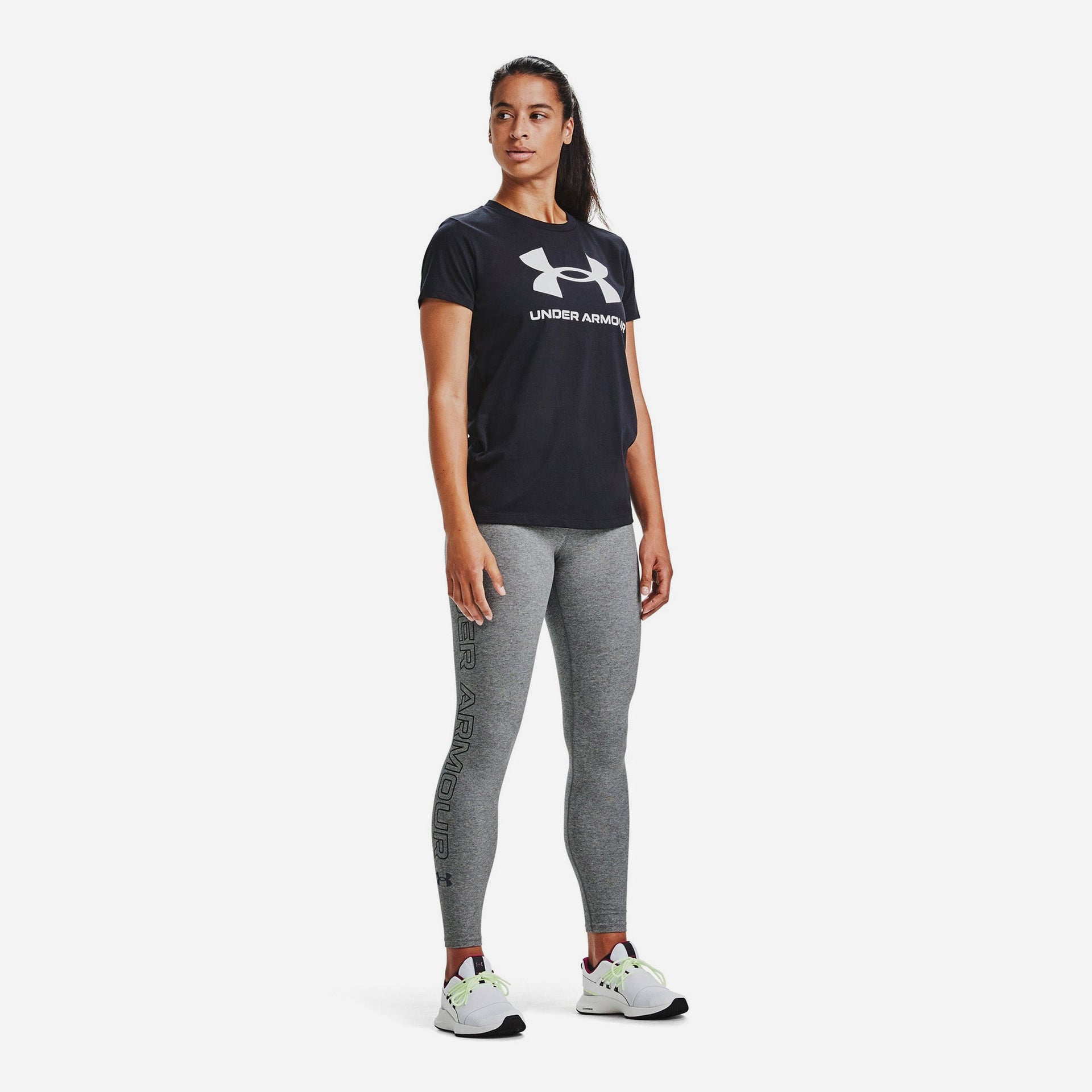 Quần Bó Thể Thao Nữ Under Armour Favorite Wordmark - Supersports Vietnam