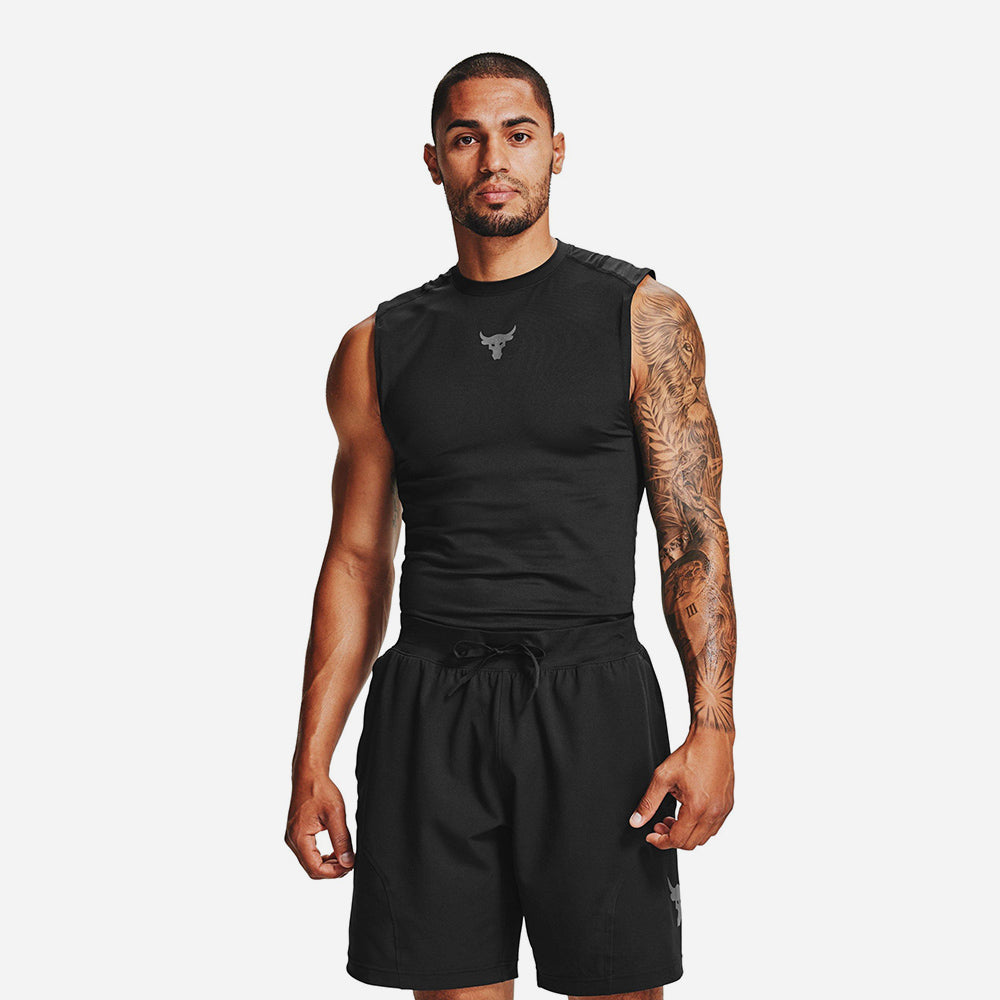Áo Ba Lỗ Nam Under Armour Project Rock Heatgear Sl - Supersports Vietnam