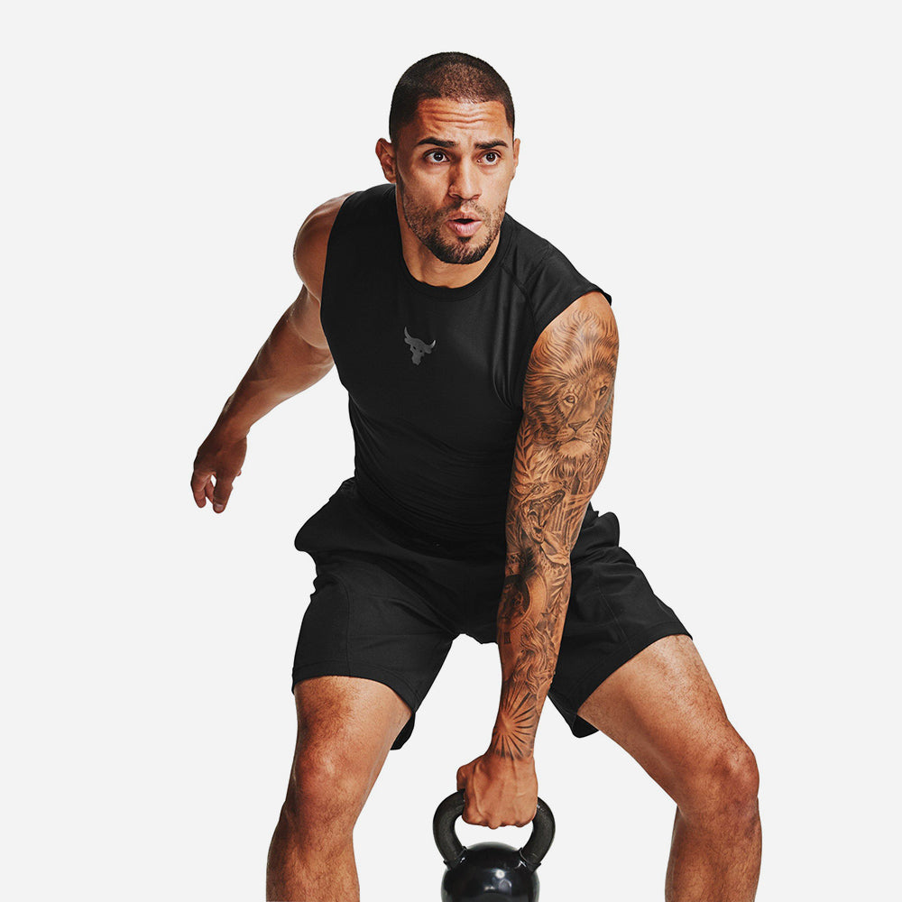 Áo Ba Lỗ Nam Under Armour Project Rock Heatgear Sl - Supersports Vietnam