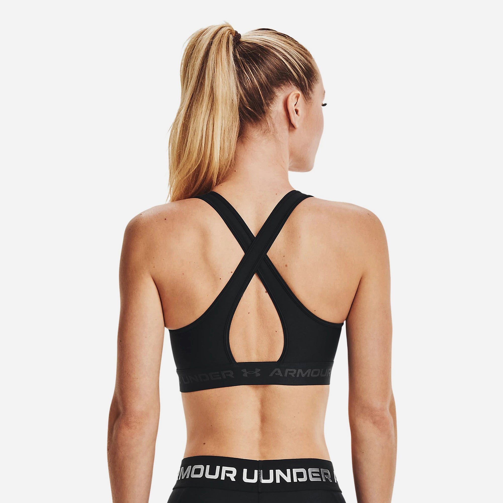 Áo Tập Nữ Under Armour® Mid Crossback - Supersports Vietnam