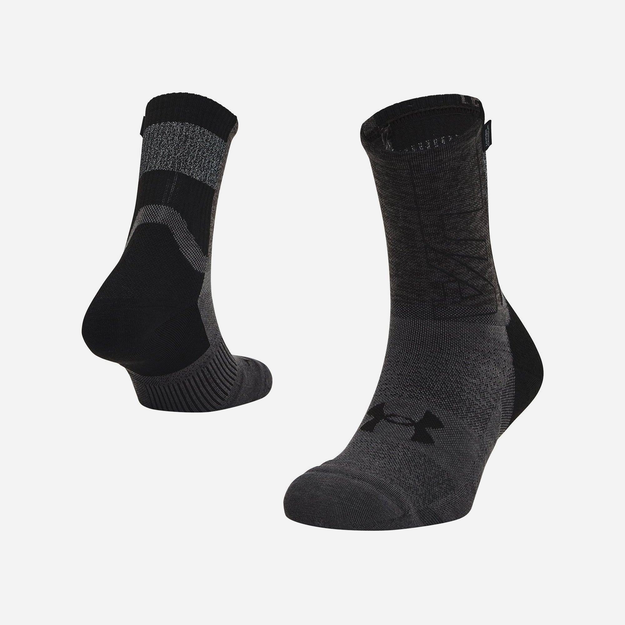 Vớ Thể Thao Under Armour Dry™ Run Crew (1 Đôi) - Supersports Vietnam
