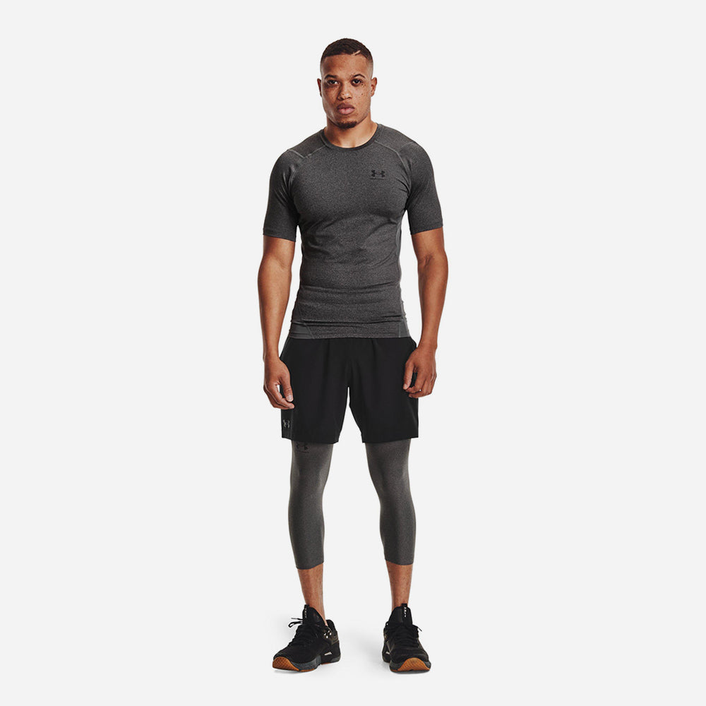 Quần Ôm Nam Under Armour Heatgear Armour 3/4 Legging - Supersports Vietnam