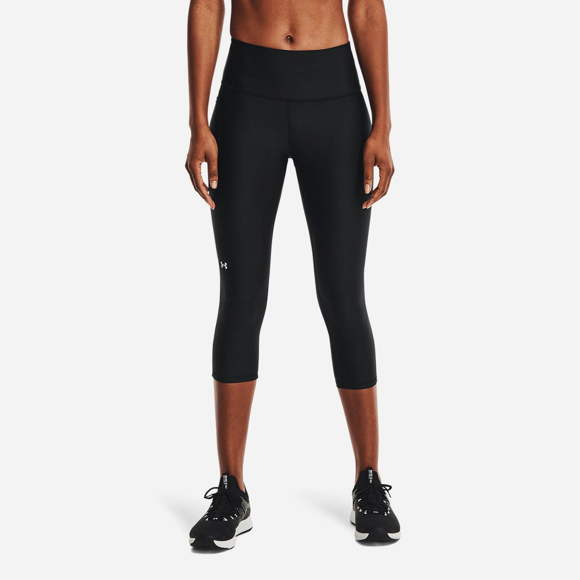 Quần Bó Thể Thao Nữ Under Armour Heatgear® No-Slip Waistband Capris - Supersports Vietnam