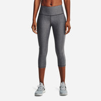 Quần Bó Thể Thao Nữ Under Armour Heatgear® No-Slip Waistband Capris - Supersports Vietnam