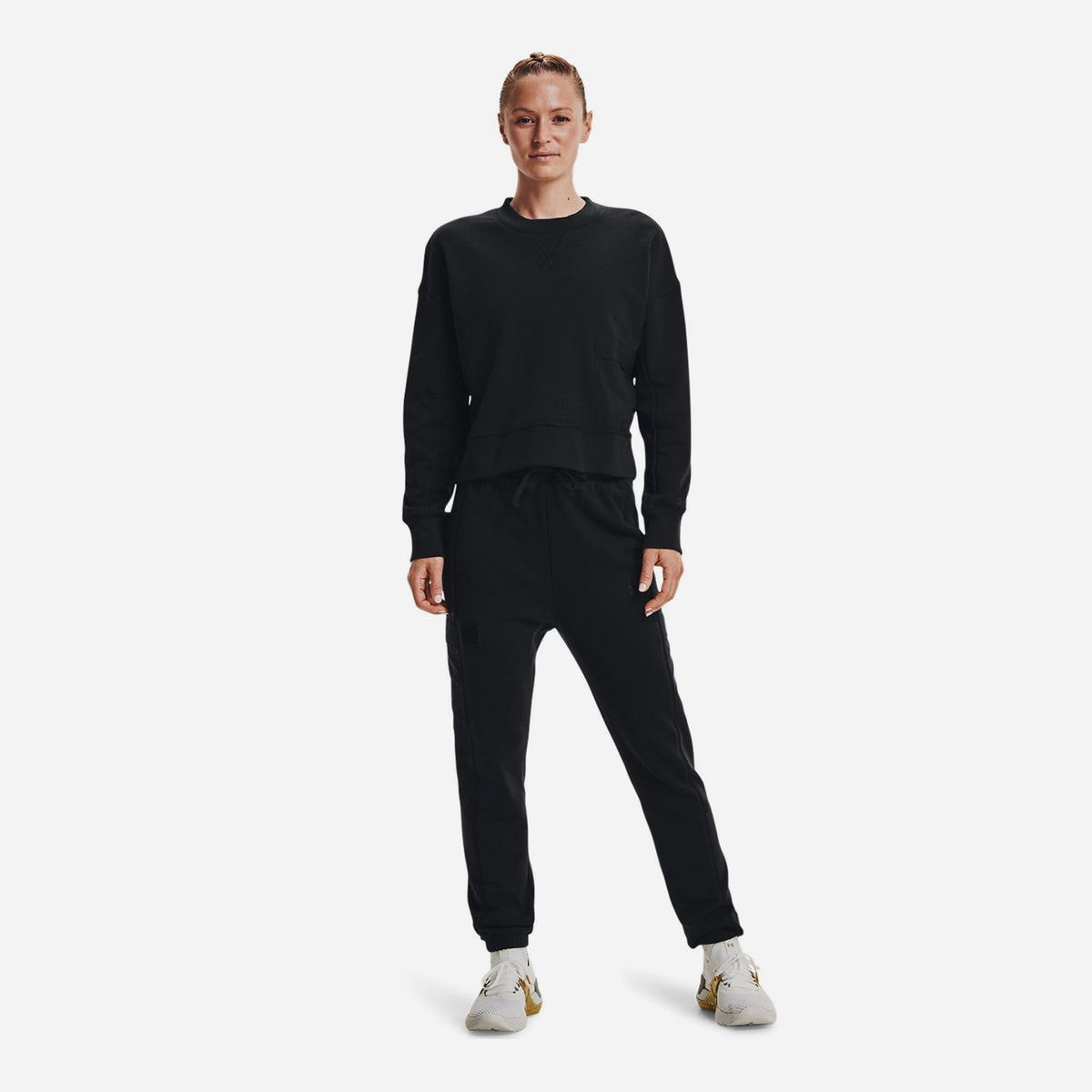 Áo Nỉ Nữ Under Armour Project Rock Fleece - Supersports Vietnam