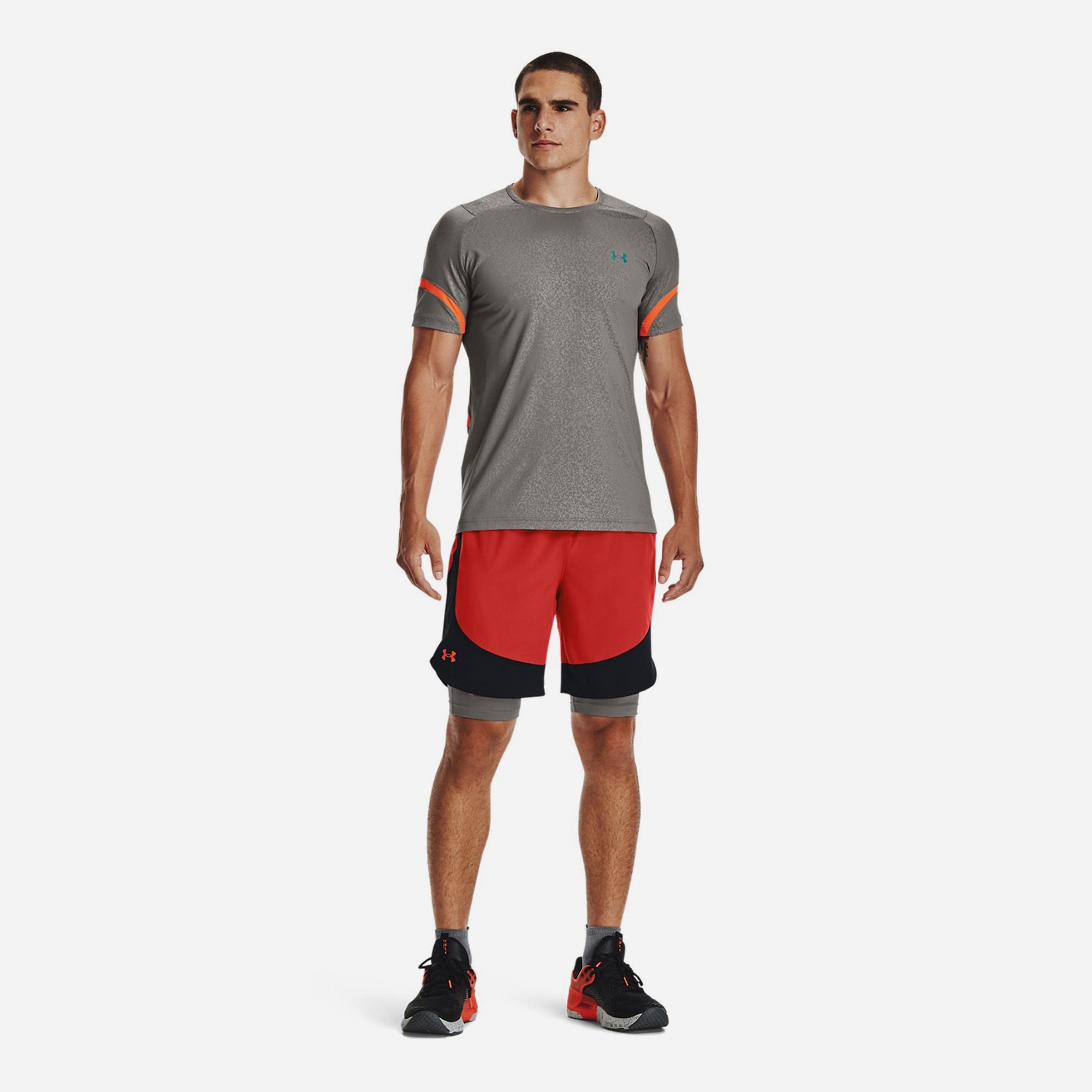 Áo Thun Thể Thao Nam Under Armour Heatgear® 2.0 Emboss - Supersports Vietnam