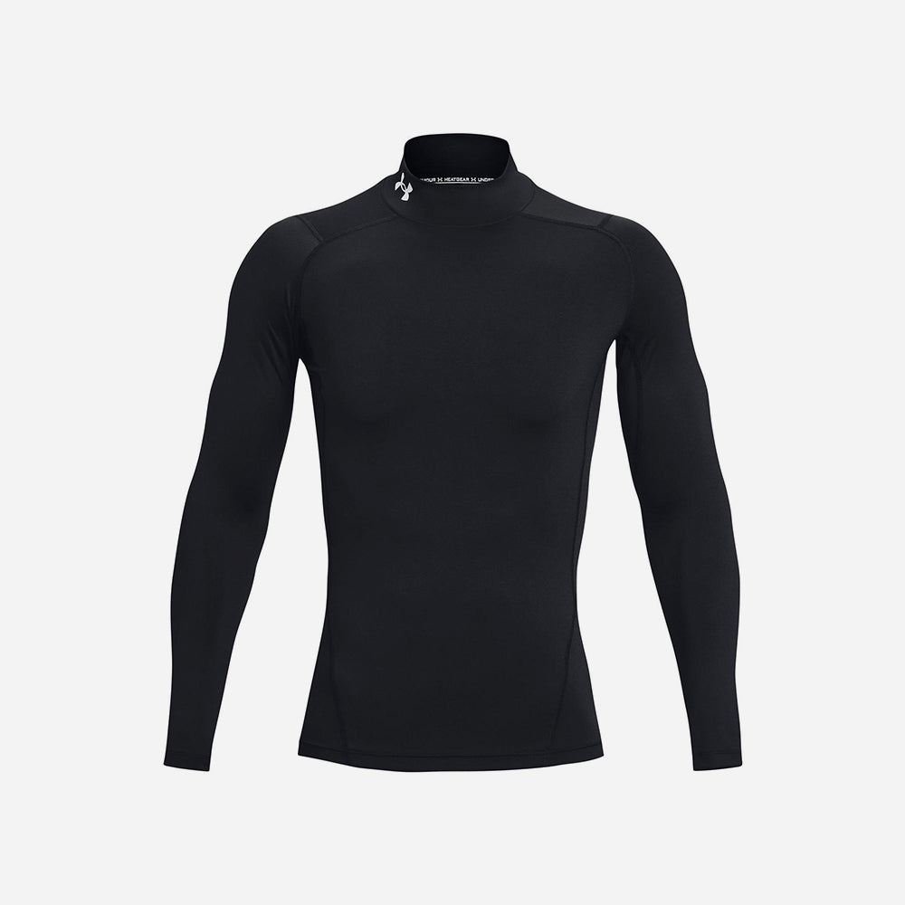 Men's UA Heatgear Armour Comp Mock Long Sleeve T-Shirt