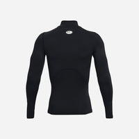 Men's UA Heatgear Armour Comp Mock Long Sleeve T-Shirt
