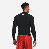 Men's UA Heatgear Armour Comp Mock Long Sleeve T-Shirt