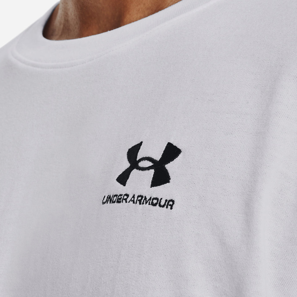 Áo Thun Thể Thao Nam Under Armour Logo Embroidered Heavyweight - Supersports Vietnam
