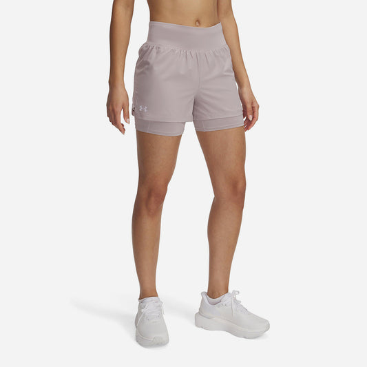 Quần Ngắn Nữ Under Armour Launch Pro 2-In-1 - Supersports Vietnam