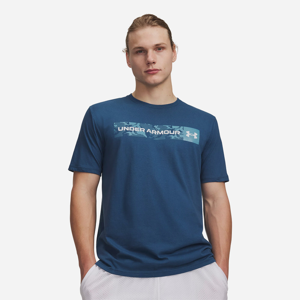 Áo Thun Nam Under Armour Camo Chest Stripe Short Sleeve - Supersports Vietnam