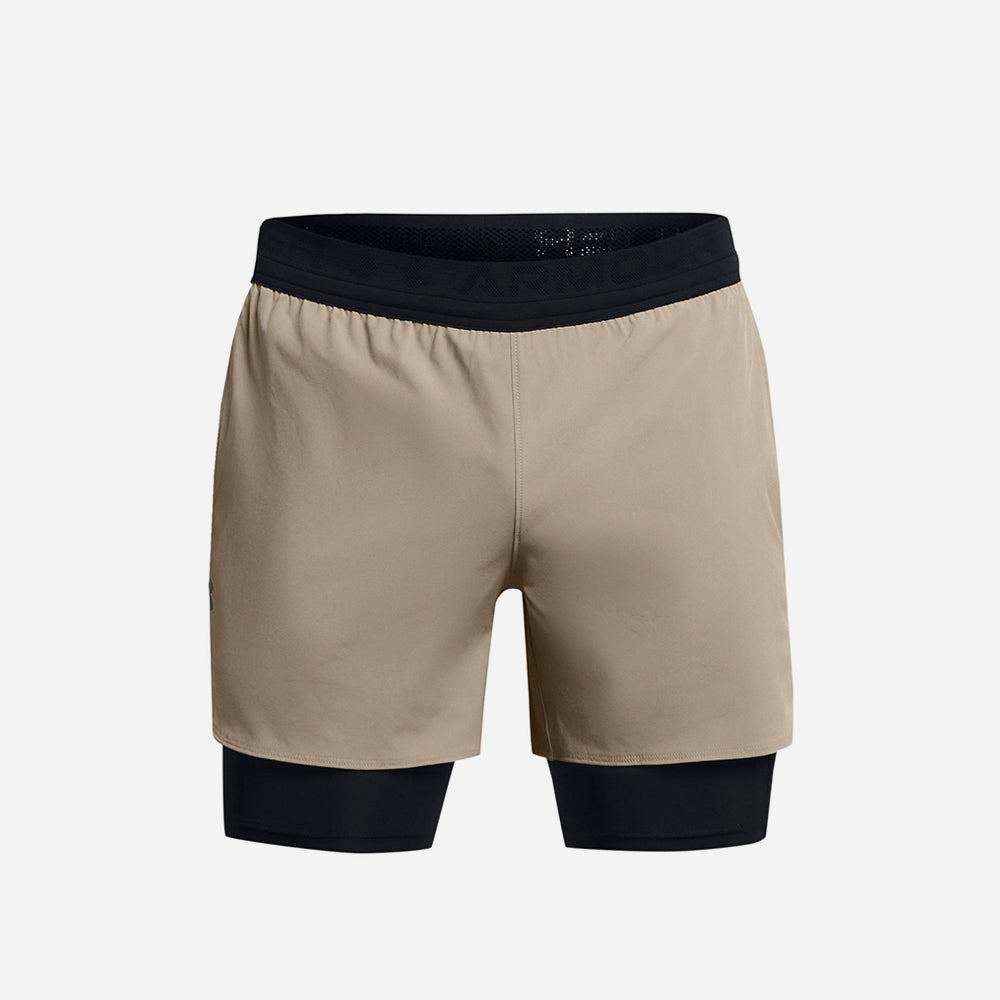 Quần Ngắn Nam Under Armour Peak Woven 2-In-1 - Supersports Vietnam