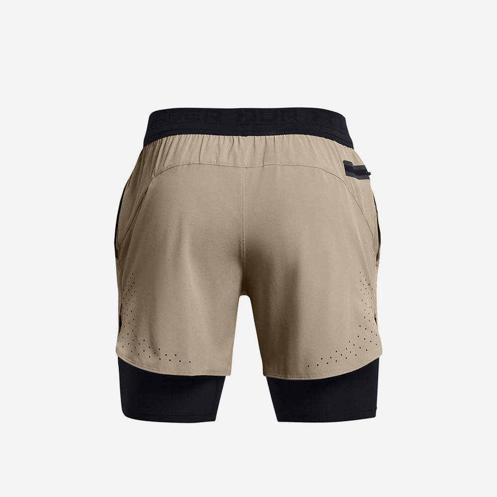 Quần Ngắn Nam Under Armour Peak Woven 2-In-1 - Supersports Vietnam