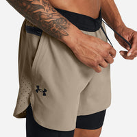 Quần Ngắn Nam Under Armour Peak Woven 2-In-1 - Supersports Vietnam