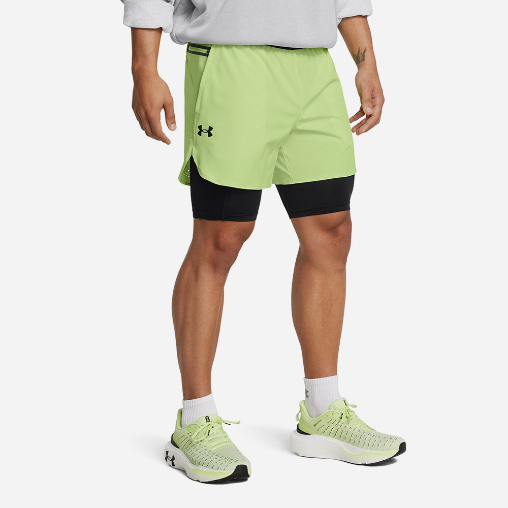 Quần Ngắn Nam Under Armour Peak Woven 2-In-1 - Supersports Vietnam