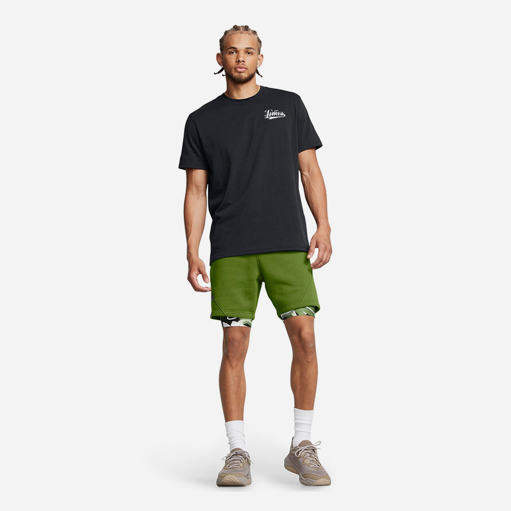 Quần Ngắn Bóng Rổ Nam Under Armour Heatgear Printed - Supersports Vietnam