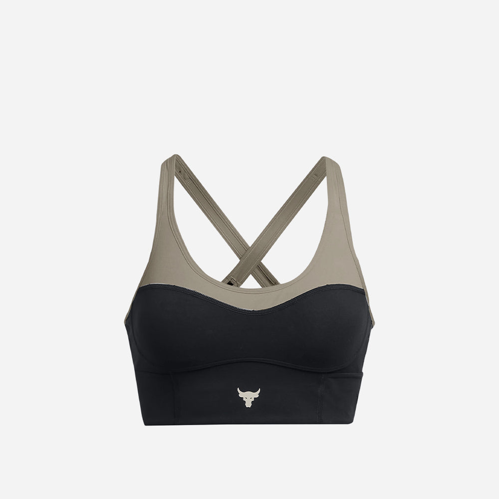 Áo Bra Nữ Under Armour Project Rock Infinity Mid Longline Lets Go - Supersports Vietnam