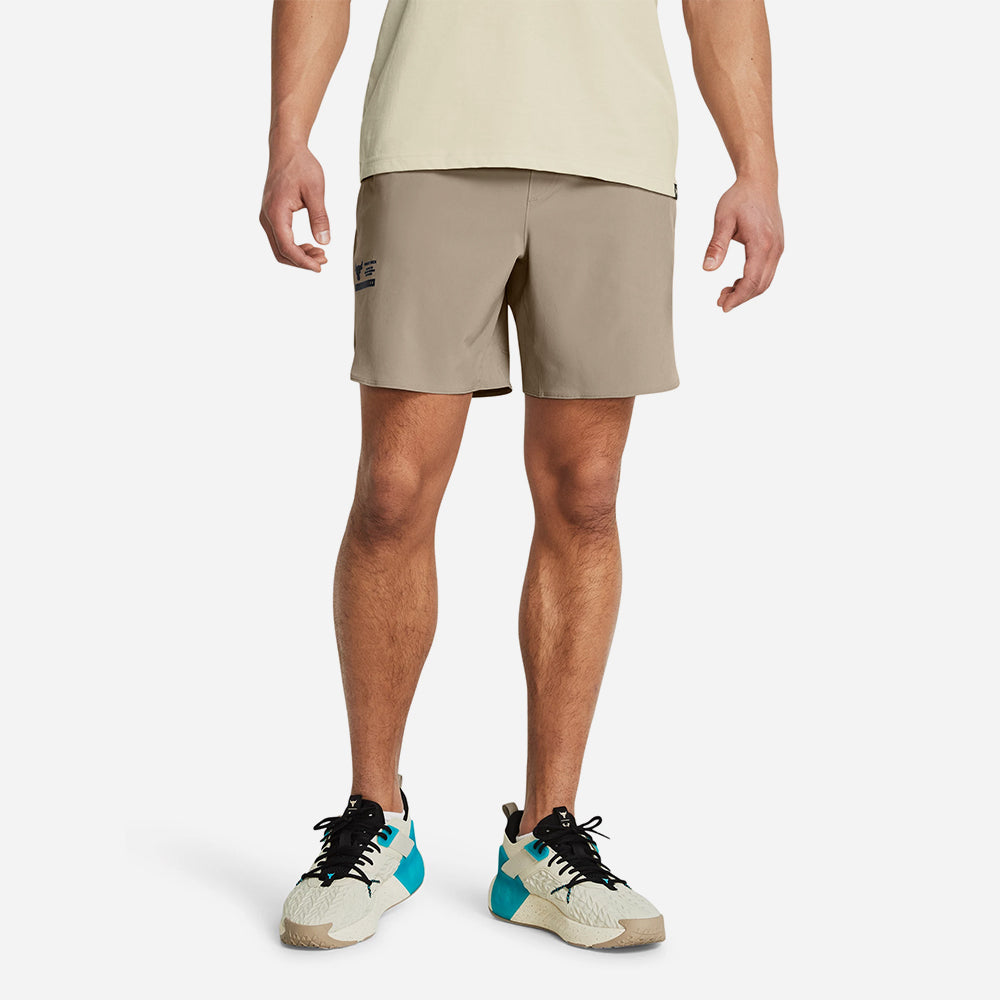 Quần Ngắn Nam Under Armour Project Rock Unstoppable - Supersports Vietnam