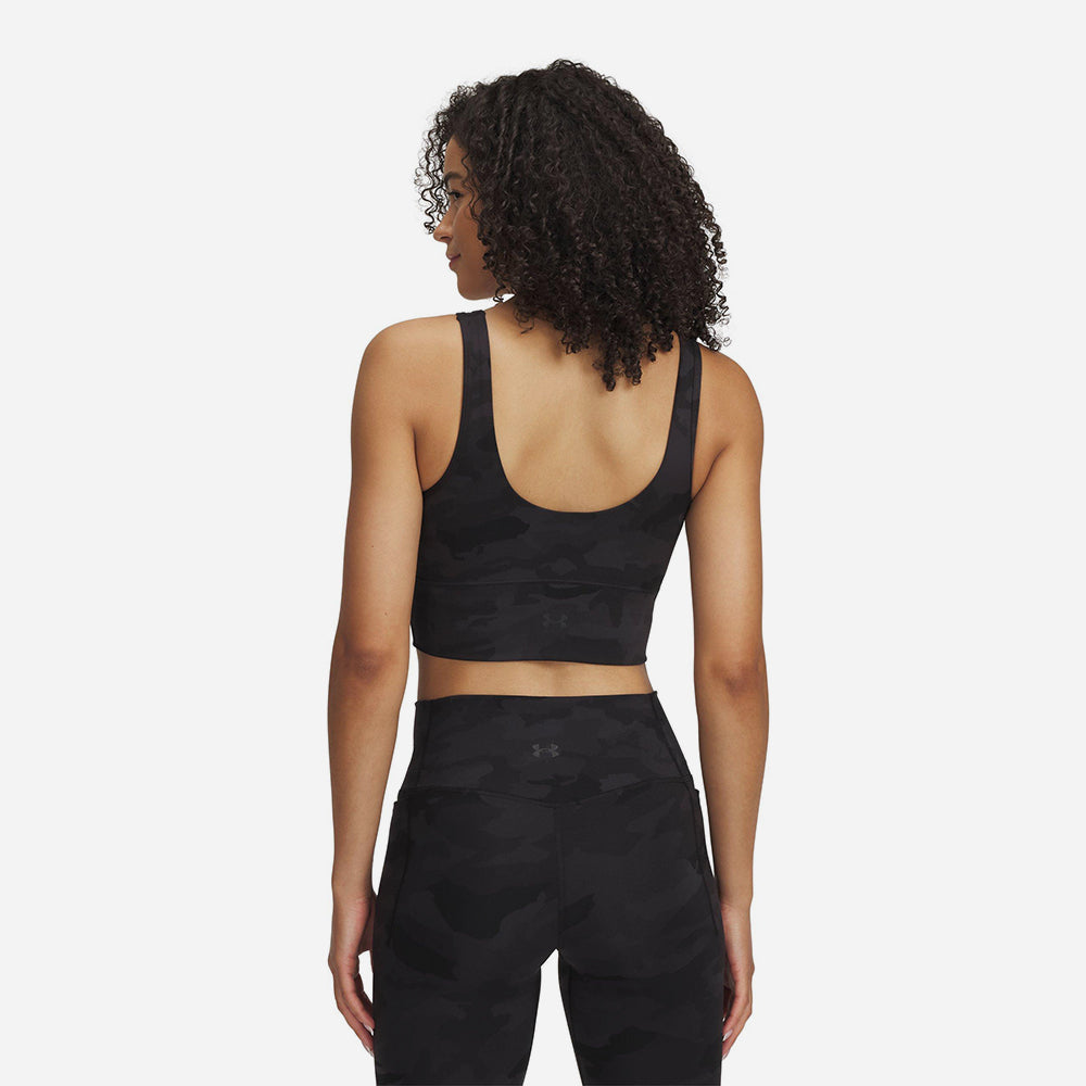 Áo Ba Lỗ Nữ Under Armour Meridian Fitted Printed Crop - Supersports Vietnam