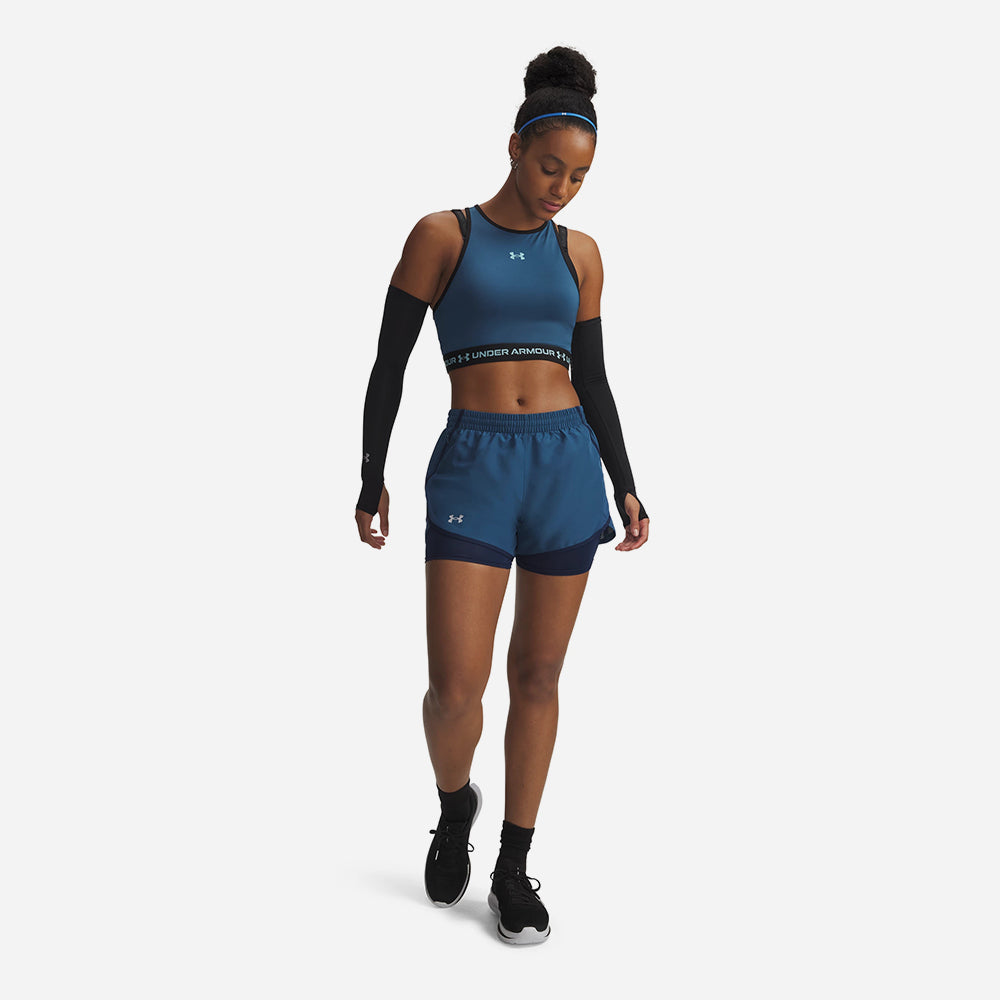 Quần Ngắn Thể Thao Nữ Under Armour Fly By 2-In-1 - Supersports Vietnam