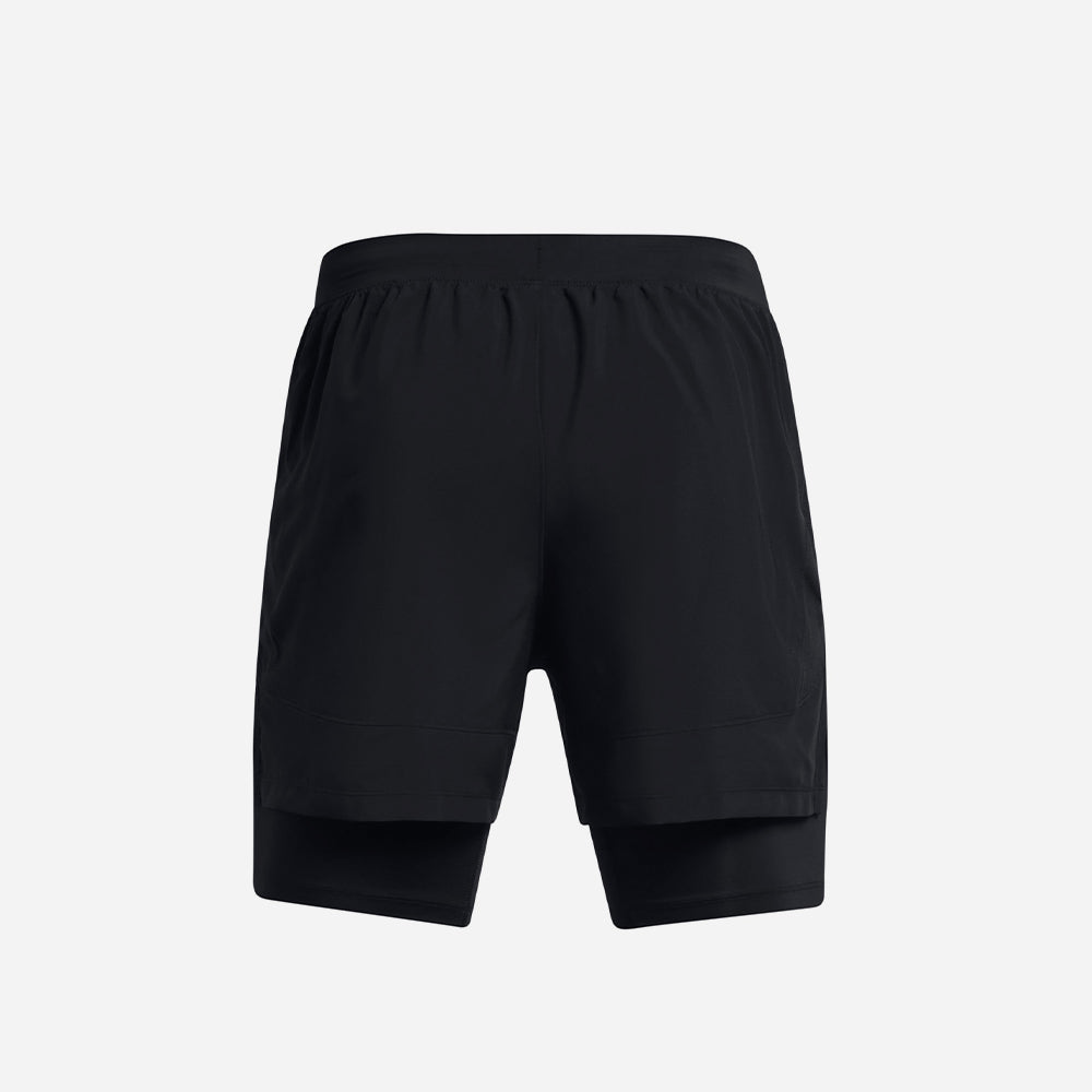 Quần Ngắn Thể Thao Nam Under Armour Launch 5 Inch 2-In-1 - Supersports Vietnam