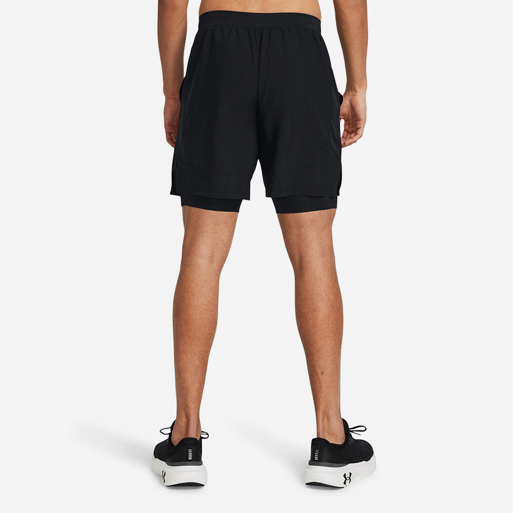 Quần Ngắn Nam Under Armour Launch 7'' 2-In-1 - Supersports Vietnam