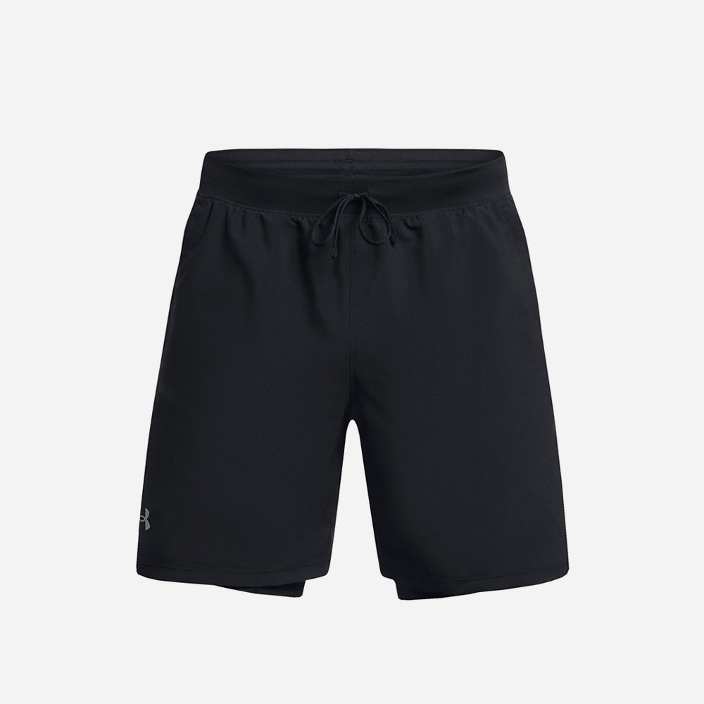Quần Ngắn Nam Under Armour Launch 7'' 2-In-1 - Supersports Vietnam