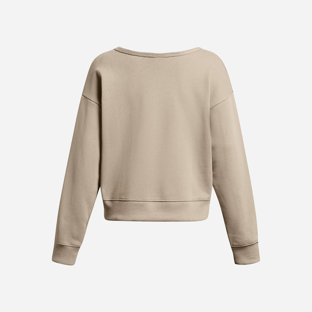 Áo Nỉ Nữ Under Armour Project Rock Heavyweight Terry - Supersports Vietnam