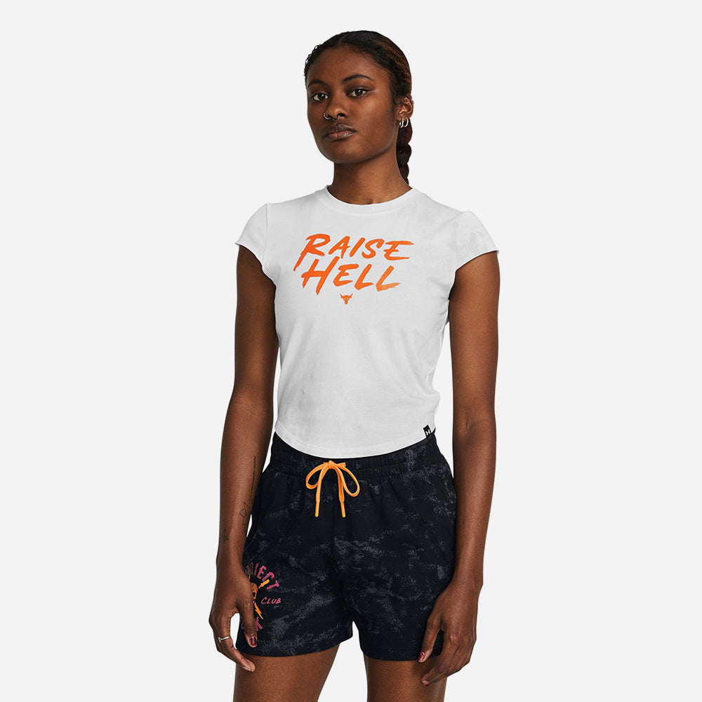 Áo Thun Nữ Under Armour Project Rock Underground Cap Sleeve - Supersports Vietnam