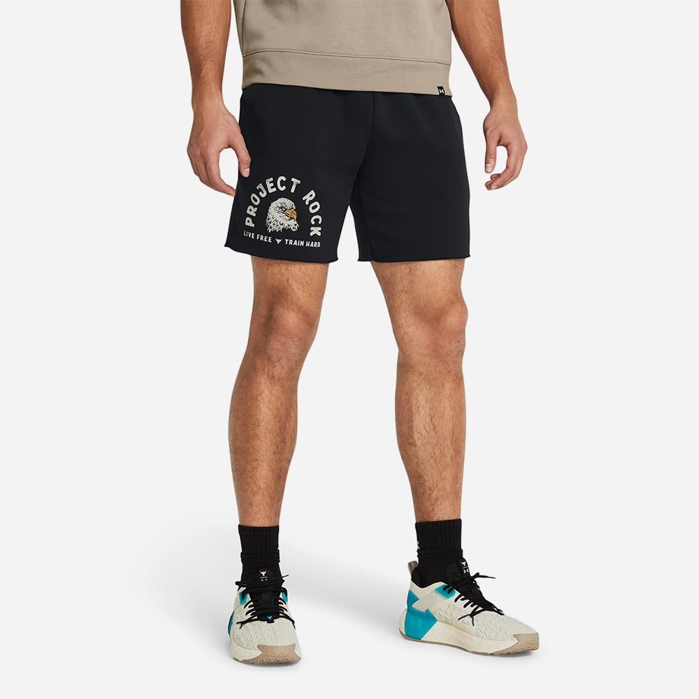 Quần Ngắn Nam Under Armour Project Rock Essential Fleece - Supersports Vietnam