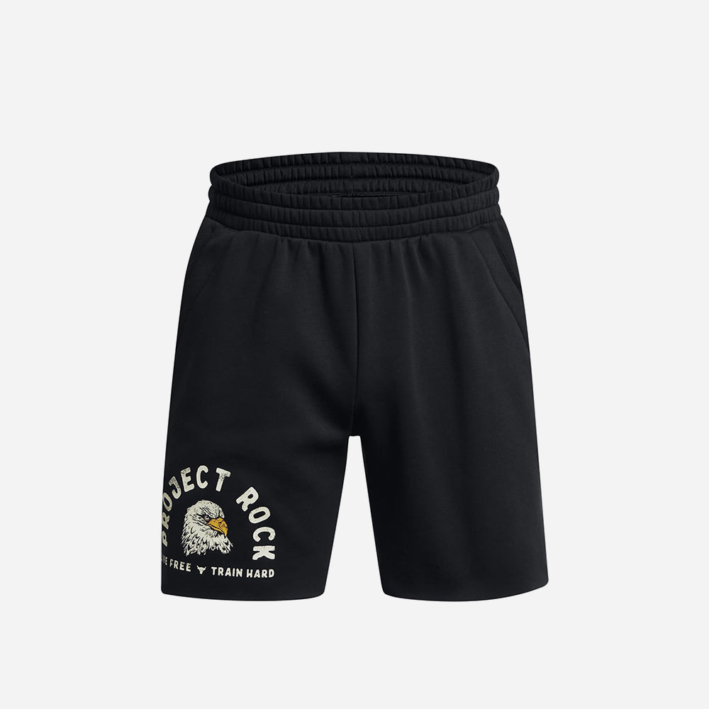 Quần Ngắn Nam Under Armour Project Rock Essential Fleece - Supersports Vietnam